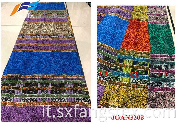 Digital Printed Abaya Fabric